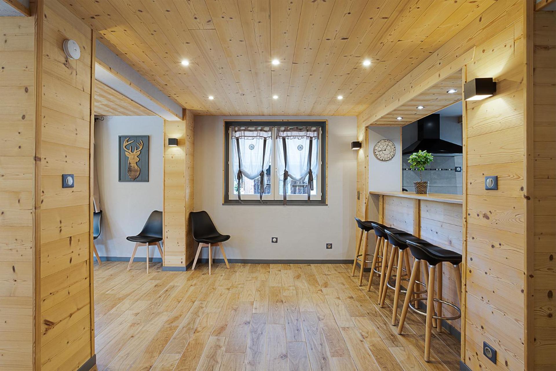 Chalet Les 4 Saisons - Ski, Parking Et Jardin La Chapelle-d'Abondance Luaran gambar